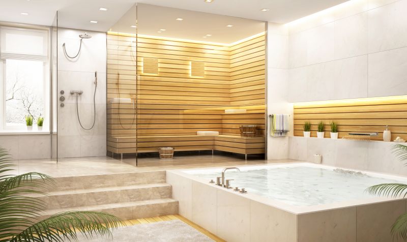 Spa-Inspired Bathroom with Natural Elements